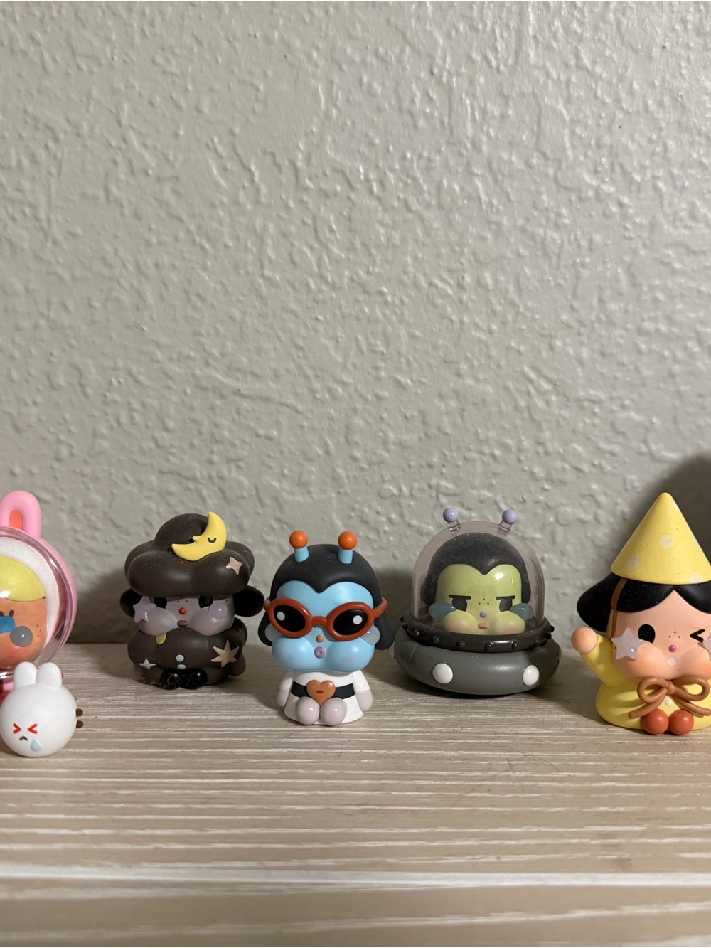 Popmart CryBaby to the moon series mini and regular